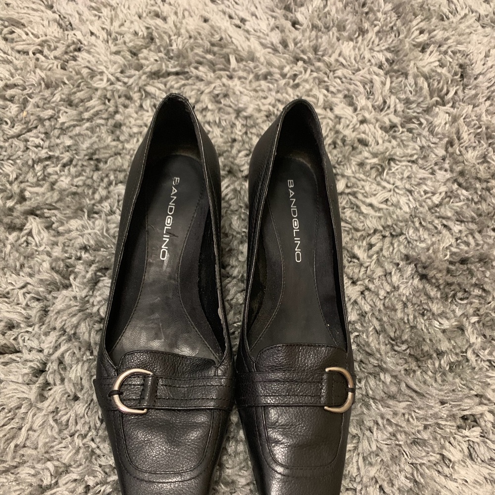 Pump heel shoe